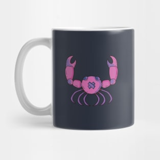 crab with plaster Mug